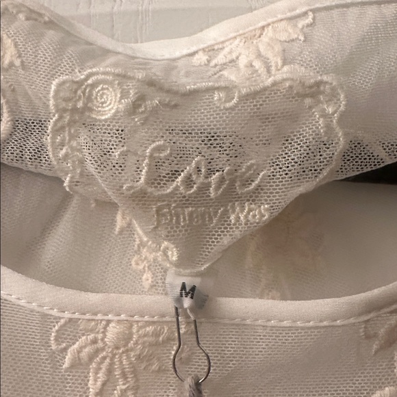 Johnny Was lace Blouse M - Picture 5 of 6